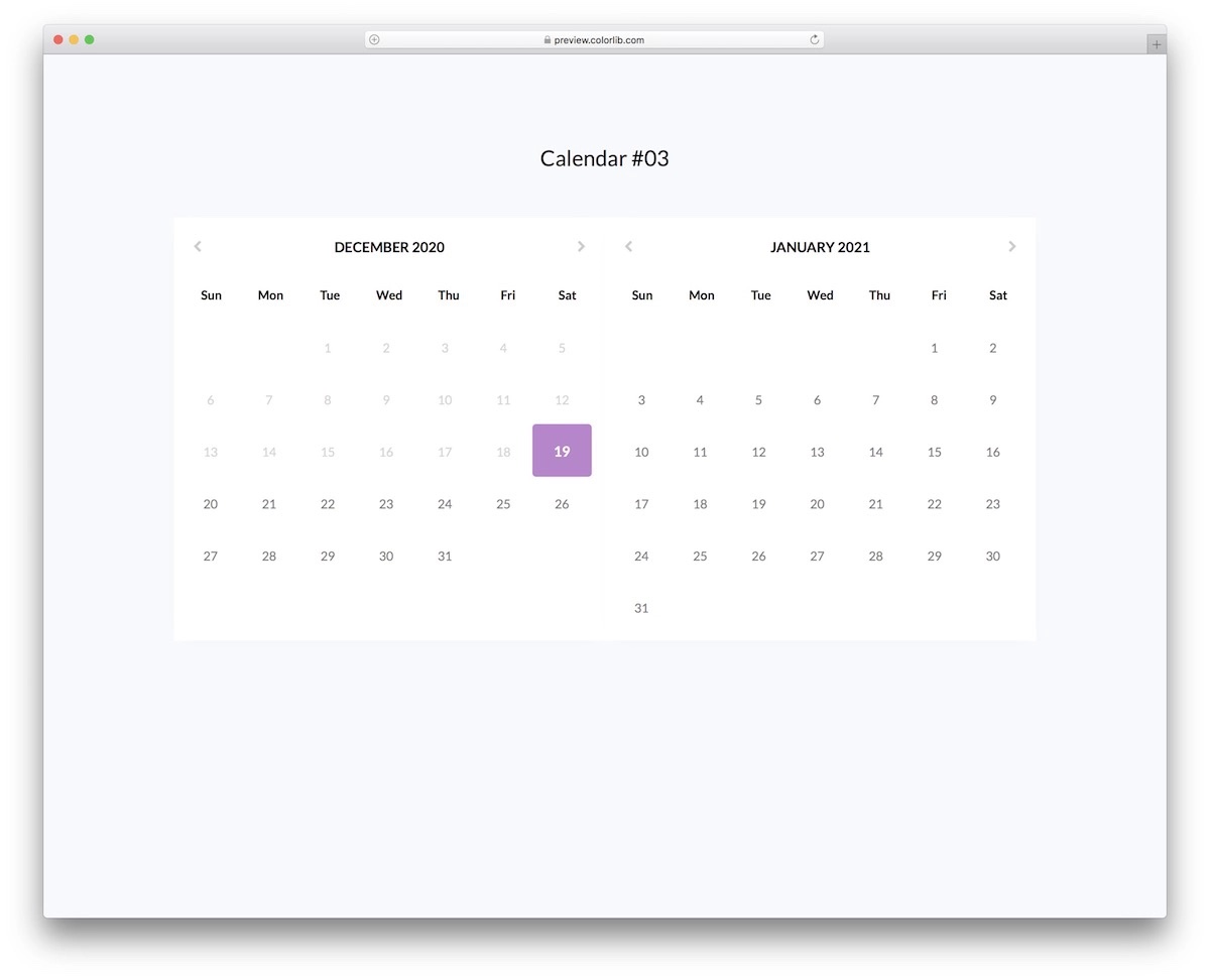 bootstrap calendar 03