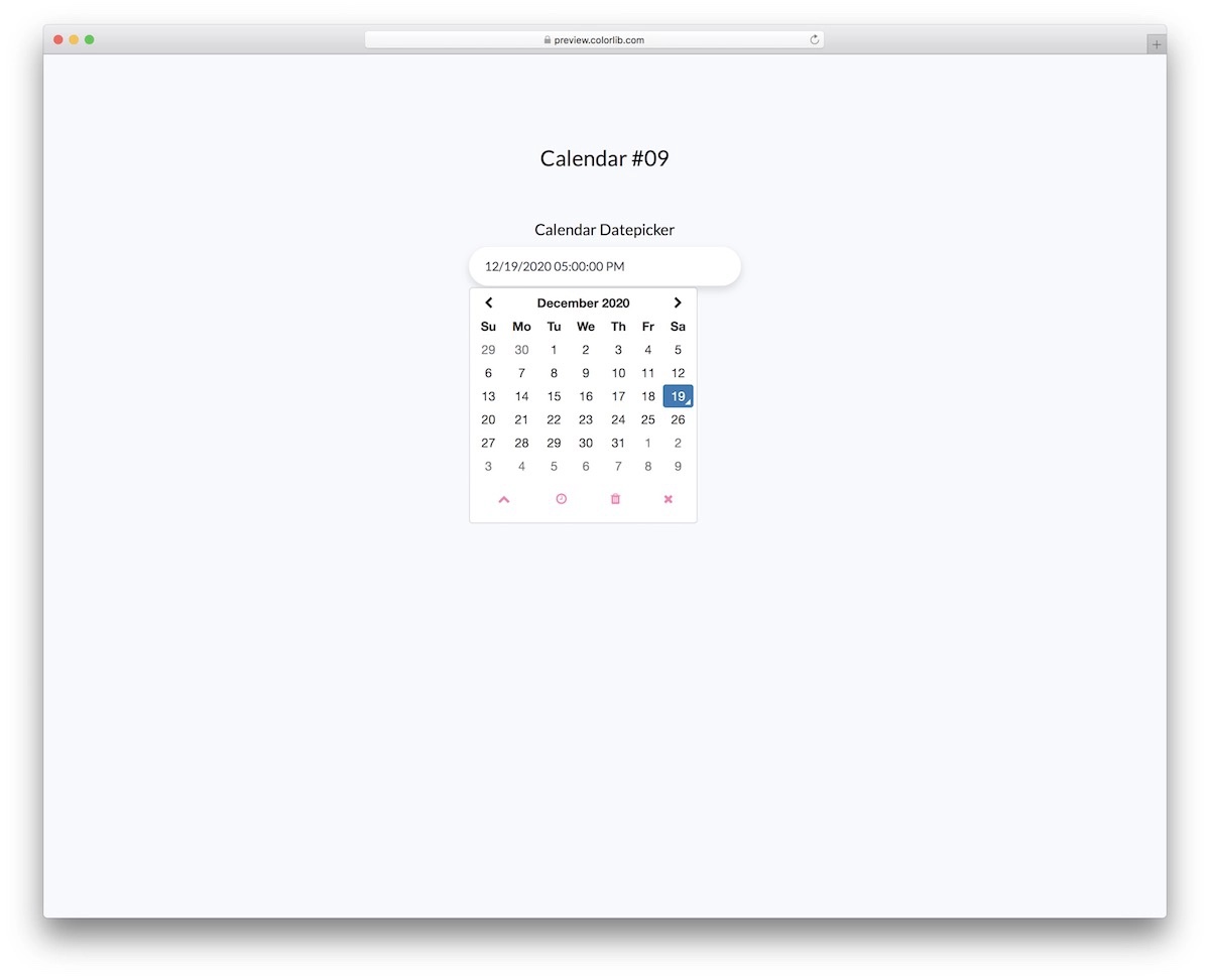 bootstrap calendar 09