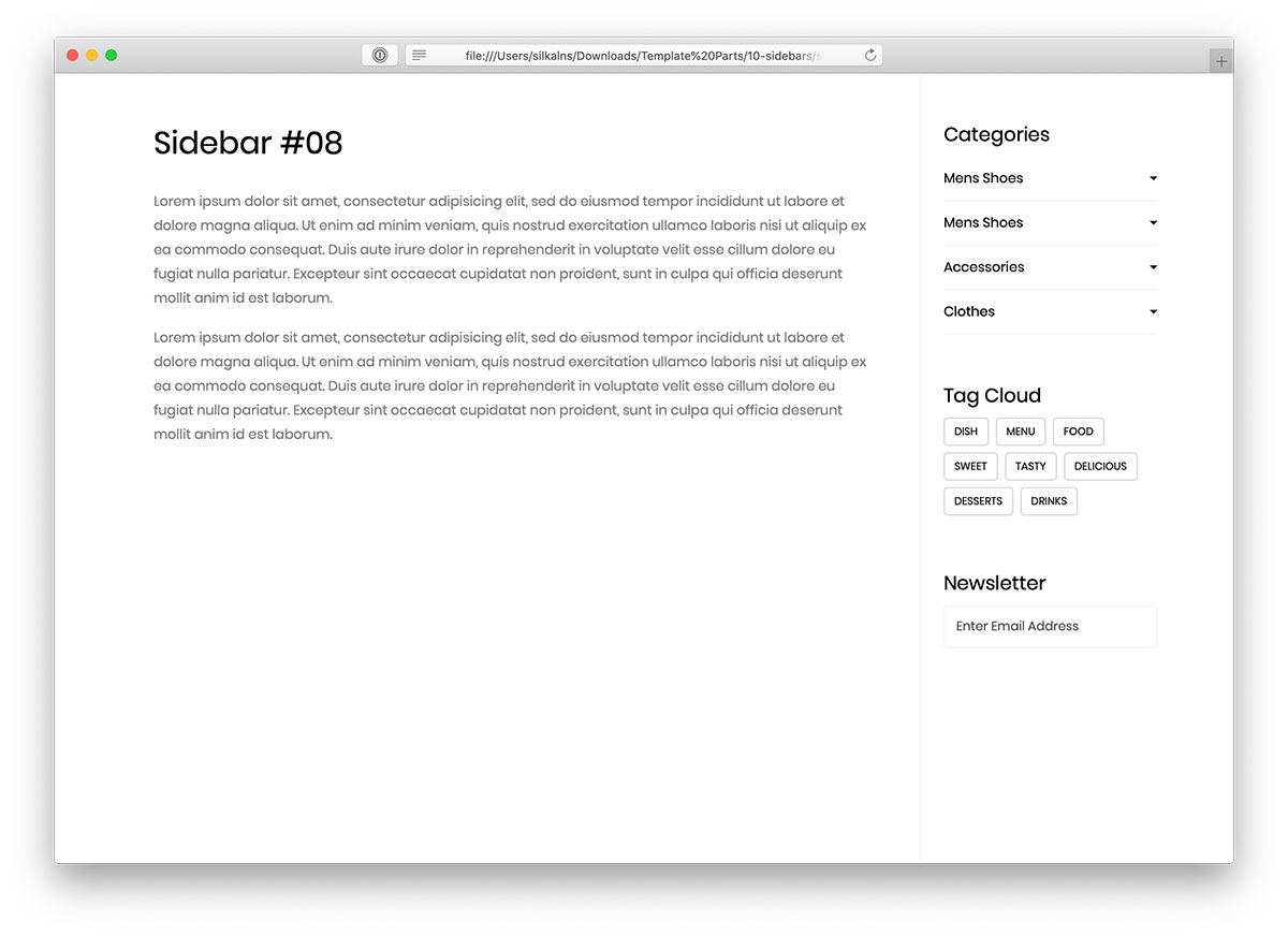 bootstrap sidebar 08