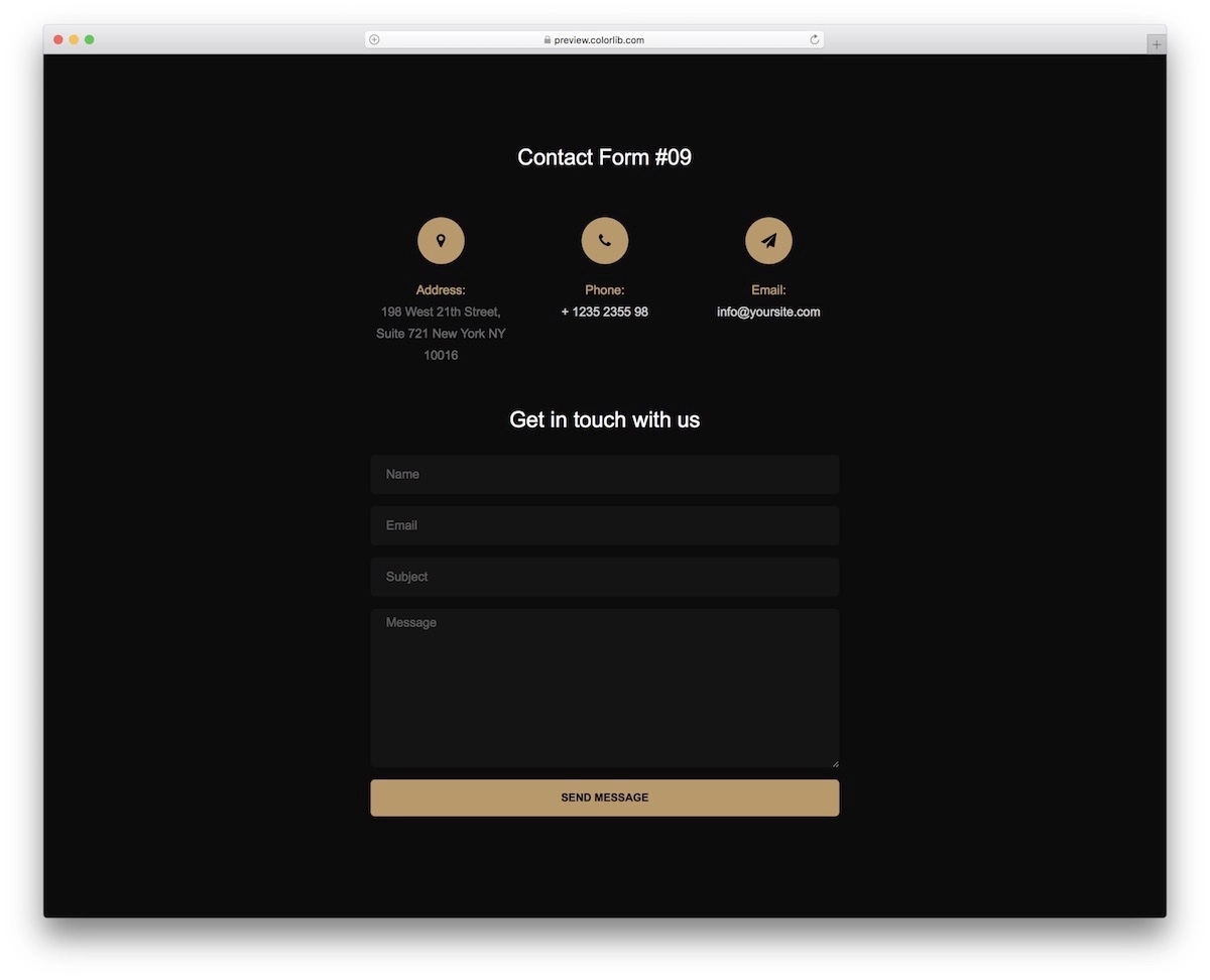 colorlib contact form 09