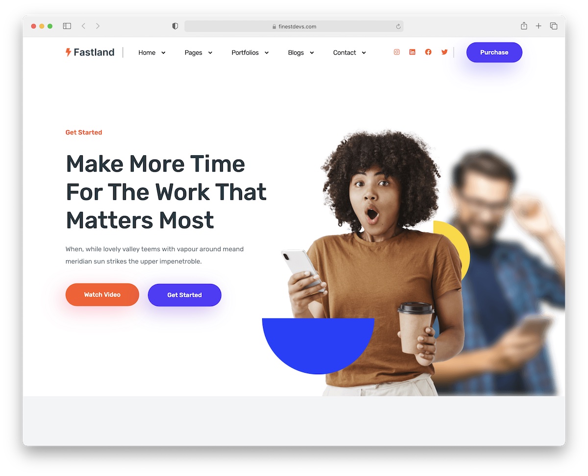 fastland bootstrap 5 template